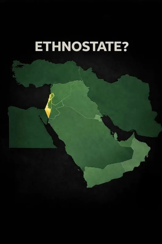 Ethnostate map graphic